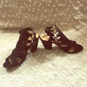 City Classified Black Mules